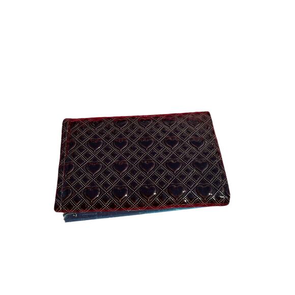Dark Heart Retro Small NEW Card Wallet ID Card Holder Never Used Deadstock - Picture 7 of 16